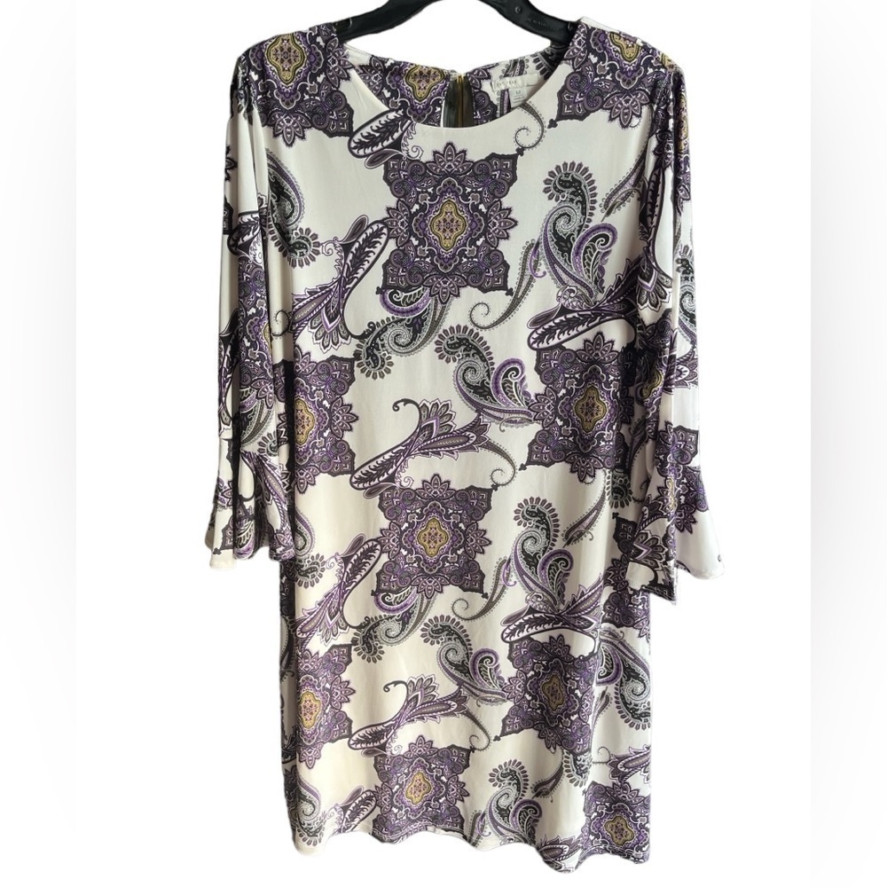 Cato Ruffle Trim Sleeve Lined Dress (great for Wedding)